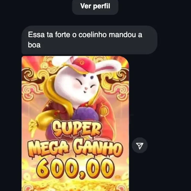 Avaliação Jogador que Ganhou no Jogo do Coelhinho Oficial